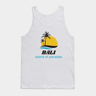 Bali island of paradise tshirt Tank Top